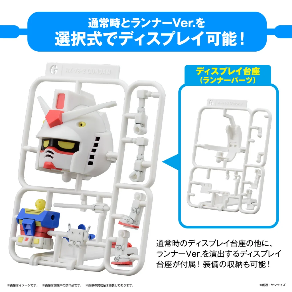 Bandai 1/1 Gunpla-Kun DX Set (With Runner Ver. Recreation Parts) 4573102651181 (Plastic Model)