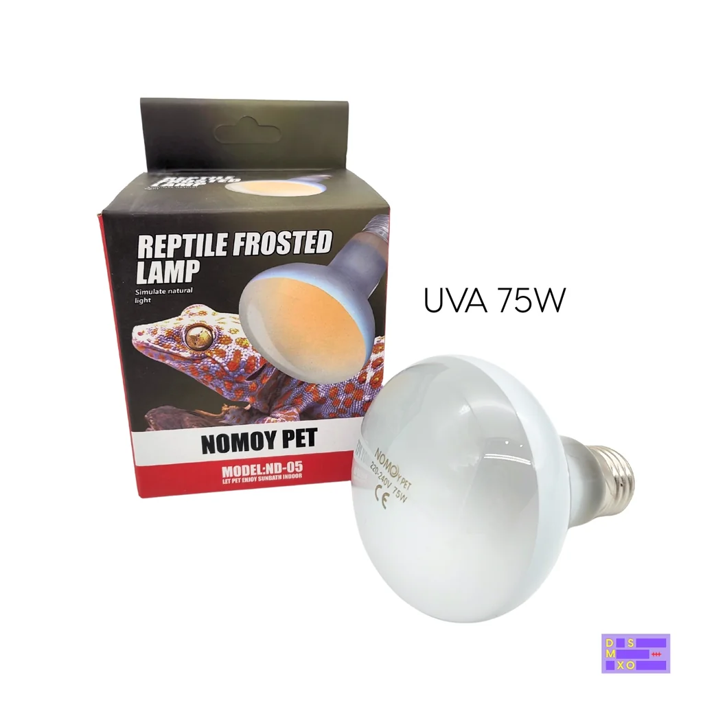 Nomoy Pet UVA 25W/50W/75W/100W หลอดไฟ UVA ให้ความร้อน+แสงสว่าง สำหรับสัตว์เลื้อยคลาน Nomoy Pet UVA 25W/50W/75W/100W หลอดไฟ UVA ให้ความร้อน+แสงสว่าง สำหรับสัตว์เลื้อยคลาน