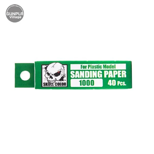 SKull Color 30.204 Sanding Paper 1000 (40 Pcs) SC30204SP1000 (Tool) SKull Color 30.204 Sanding Paper 1000 (40 Pcs) SC30204SP1000 (Tool)