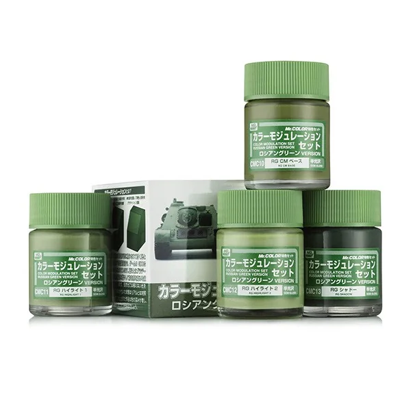 Mr.Hobby Mr.Color CS584 Modulation Set Russian Green Version 4973028631142 (สี) Mr.Hobby Mr.Color CS584 Modulation Set Russian Green Version 4973028631142 (สี)