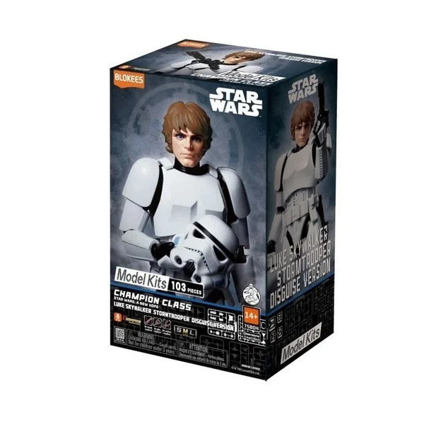 Blokees Star Wars 75804 Champion Class 04 Luke Skywalker Stormtrooper Disguise Version 810181533132 (Plastic Model)