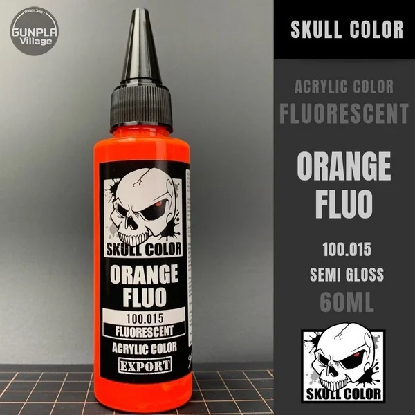 Skull Color 100.015 Orange Fluo 60 ml (Fluorescent) 8853100903151 (สี) Skull Color 100.015 Orange Fluo 60 ml (Fluorescent) 8853100903151 (สี)