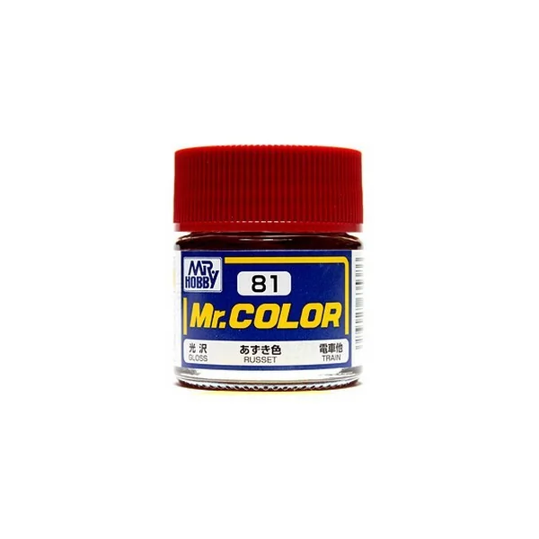 Mr.Hobby Mr.Color C81 Russet Gloss (10ml) 4973028635386 (สี) Mr.Hobby Mr.Color C81 Russet Gloss (10ml) 4973028635386 (สี)