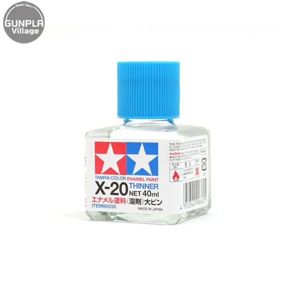 Tamiya 80030 Enamel X-20 Thinner 40ml 4950344996605 4950344067077 (Tool) Tamiya 80030 Enamel X-20 Thinner 40ml 4950344996605 4950344067077 (Tool)