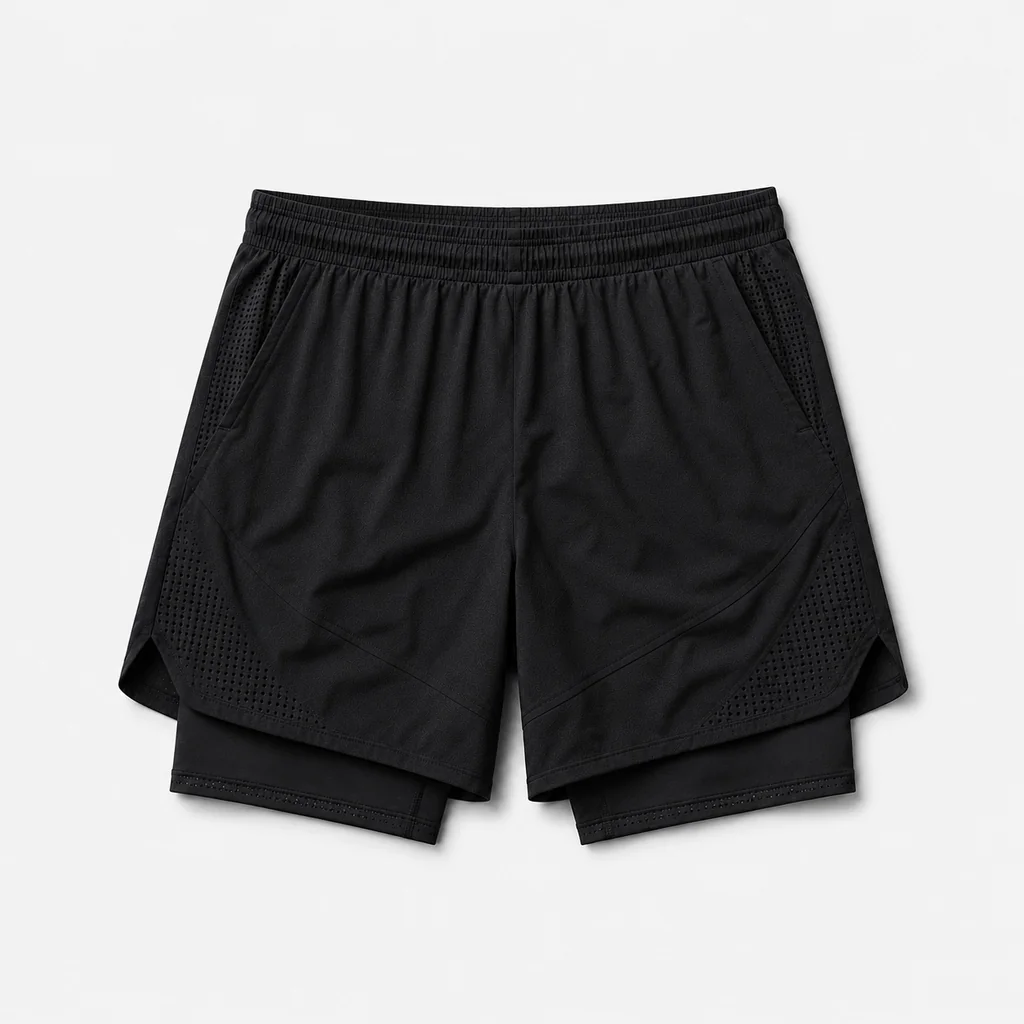Men Cool Drift Mesh 2in1 Shorts
