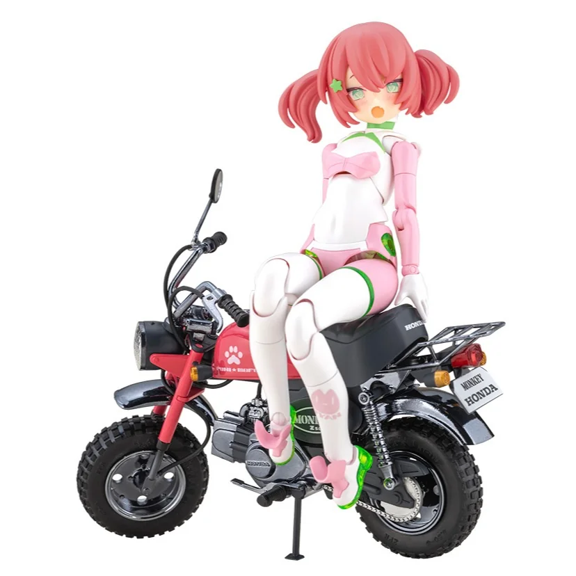 [Pre Order 02/2570] Kotobukiya Megami Device Puni☆Mofu Racing Mao With Honda Z50J-1 Monkey With Bonus 4934054087297