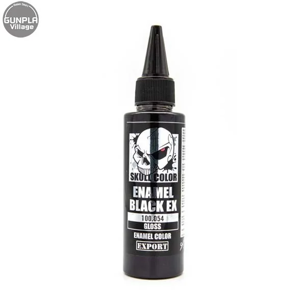 Skull Color 100.054 Enamel Black EX 60 ml (Gloss) 8853100903540 (สี) Skull Color 100.054 Enamel Black EX 60 ml (Gloss) 8853100903540 (สี)