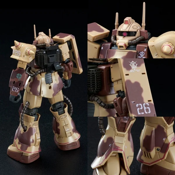 Bandai HG Zaku Desert Type (Double Antenna Specification) 4573102618603 (Plastic Model) Bandai HG Zaku Desert Type (Double Antenna Specification) 4573102618603 (Plastic Model)