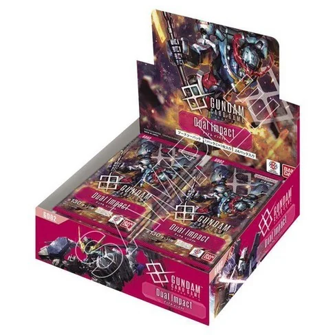 Bandai Gundam Card Game Booster Box GD02 Dual Impact (Japan) แบบกล่อง (24 ซอง) 4582769894503 (การ์ด) Bandai Gundam Card Game Booster Box GD02 Dual Impact (Japan) แบบกล่อง (24 ซอง) 4582769894503 (การ์ด)