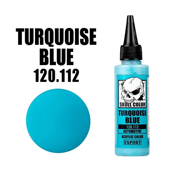 Skull Color 120.112 Turquoise Blue 60 ml [Automotive] 8853100901126 (สี)