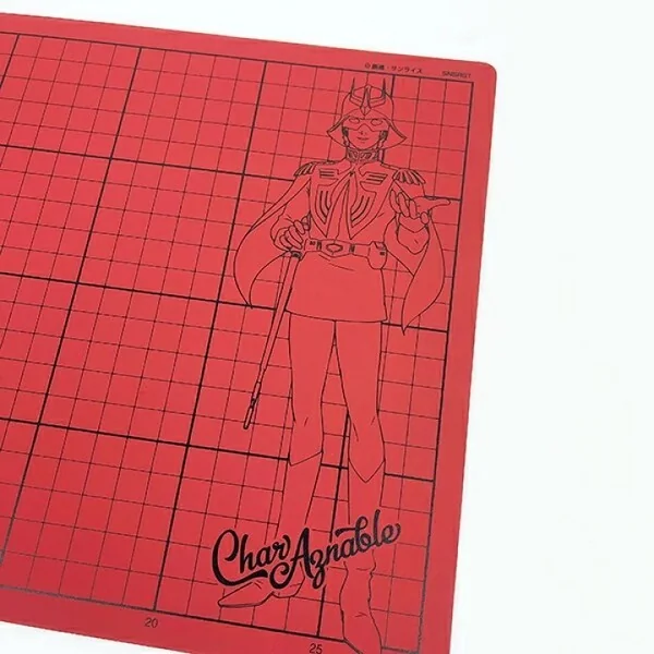 Sunstar Cutter Mat A4 Char Aznable 4901770777344 (แผ่นรองตัด) Sunstar Cutter Mat A4 Char Aznable 4901770777344 (แผ่นรองตัด)