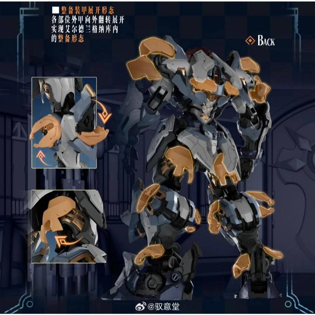 [Pre Order Q2/2569] GS Toys 1/100 Gladiator Type Radiant Crown (Plastic Model)