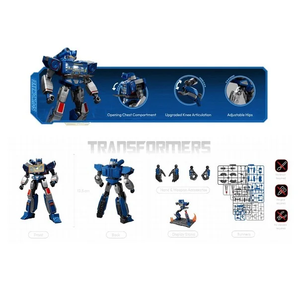 Blokees Transformers 71183 Classic Class 17 ONE Soundwave 810181530421 (Figure) Blokees Transformers 71183 Classic Class 17 ONE Soundwave 810181530421 (Figure)
