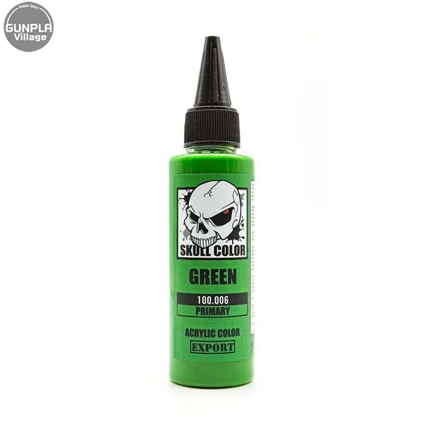 Skull Color 100.006 Green 60 ml (Primary) 8853100903069 (สี) Skull Color 100.006 Green 60 ml (Primary) 8853100903069 (สี)
