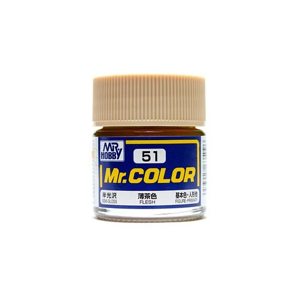 Mr.Hobby Mr.Color C51 Flesh Gloss (10ml) 4973028635096 (สี) Mr.Hobby Mr.Color C51 Flesh Gloss (10ml) 4973028635096 (สี)