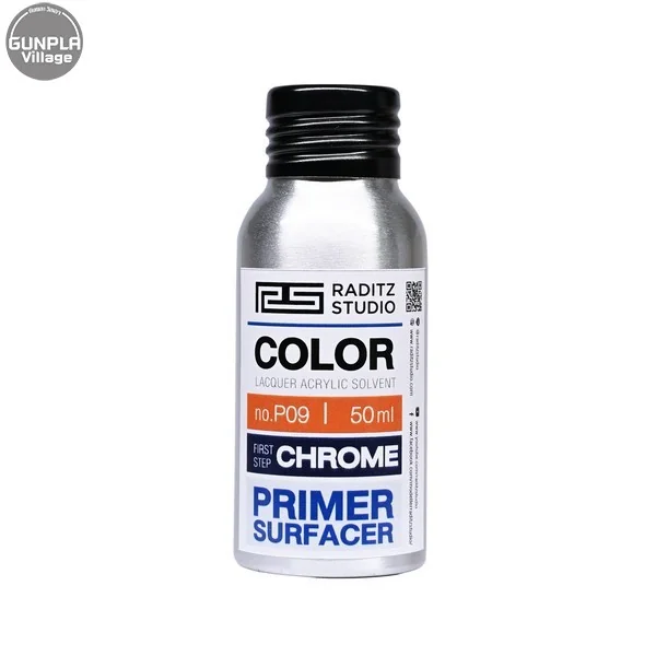 Raditz Studio RS P09 Surface Primer Chrome 50 ml (Surfacer Primer) 8858878800098 (สี) Raditz Studio RS P09 Surface Primer Chrome 50 ml (Surfacer Primer) 8858878800098 (สี)