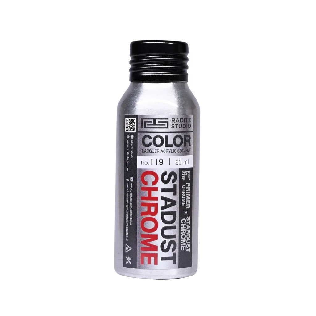 Raditz Studio RS 119S Stardust Chrome 60 ml (General Effect) 8858878601198 (สี)