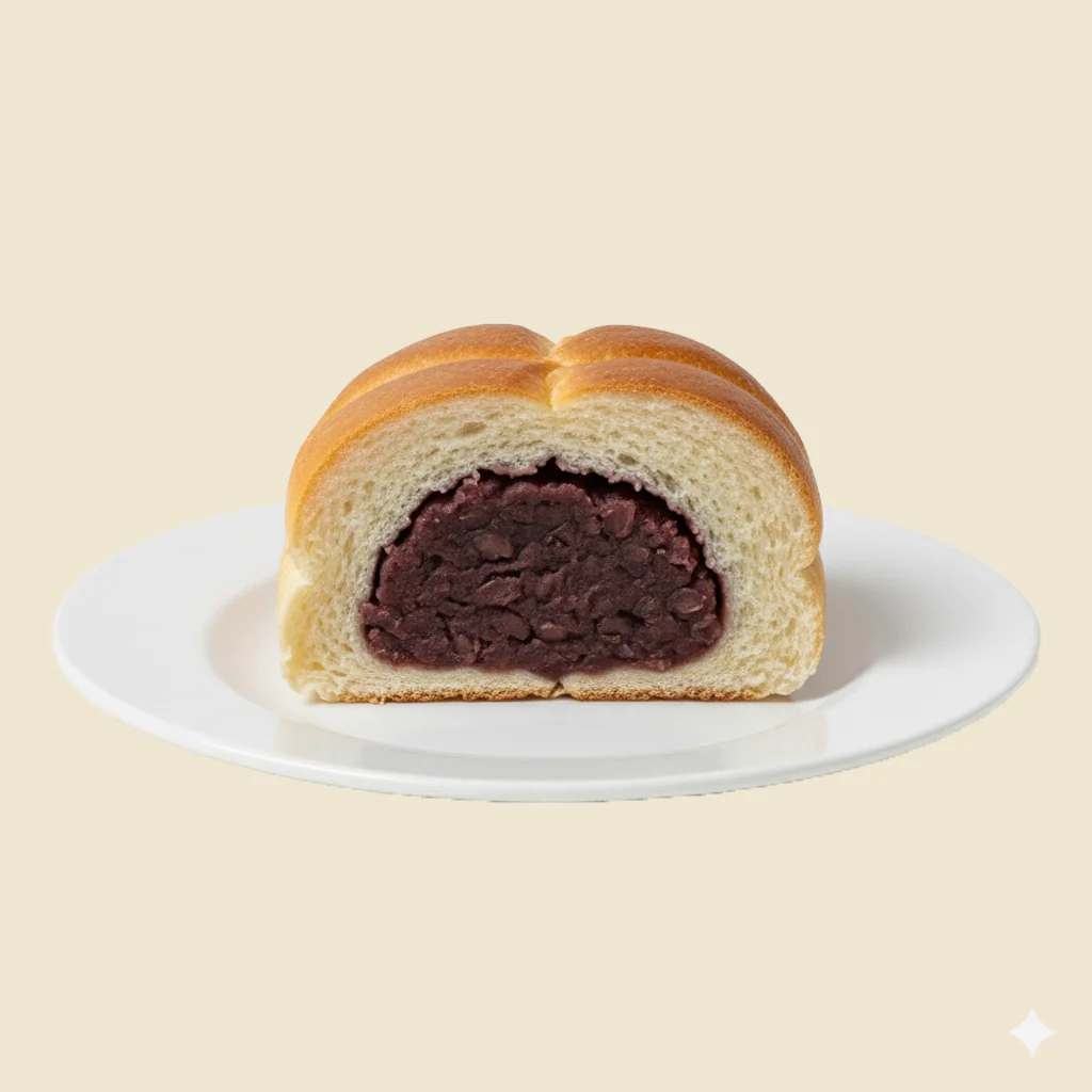 Mame Bun ขนมปังไส้ถั่ว (ถั่วแดง, ถั่วดำ)