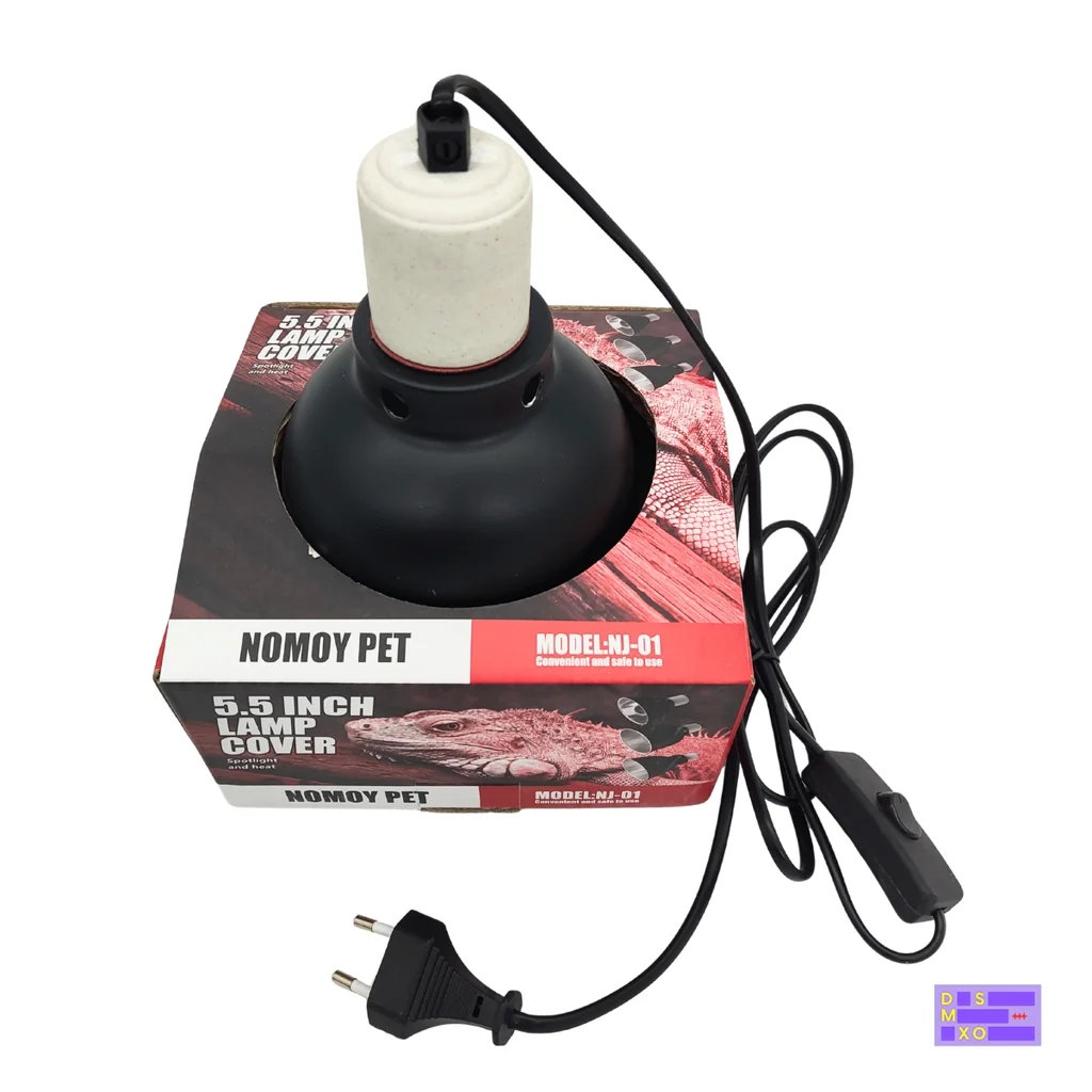 NOMOY PET Deep Lamp Cover 5.5" (On/Off Switch) โคมไฟสัตว์เลี้ยงทรงลึก 5.5 นิ้ว ขั้วเซรามิก E27 สะท้อนแสง UV สูง สำหรับเต่าบก กิ้งก่า สัตว์เลื้อยคลาน NOMOY PET Deep Lamp Cover 5.5" (On/Off Switch) โคมไฟสัตว์เลี้ยงทรงลึก 5.5 นิ้ว ขั้วเซรามิก E27 สะท้อนแสง UV สูง สำหรับเต่าบก กิ้งก่า สัตว์เลื้อยคลาน