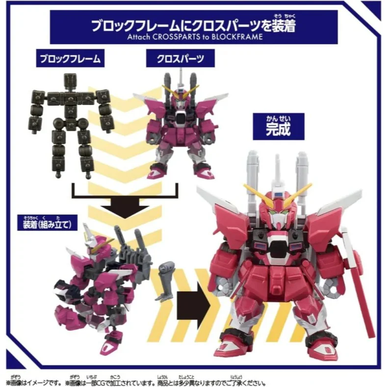 Bandai BlockCross BCG-003 Infinite Justice Gundam Type II 4582769795244 (Plastic Model)