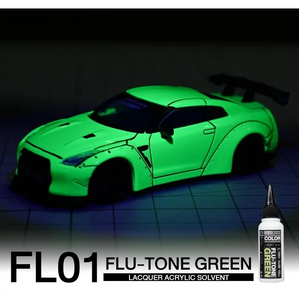 Raditz Studio FL01 Flu-Tone Green 60 ml (Flu-Tone Series) 8858878500018 (สี)