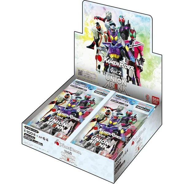 Bandai Union Arena Booster Box EX12BT Kamen Rider Vol.2 แบบกล่อง (16 ซอง) 4582769912696 (การ์ด) Bandai Union Arena Booster Box EX12BT Kamen Rider Vol.2 แบบกล่อง (16 ซอง) 4582769912696 (การ์ด)