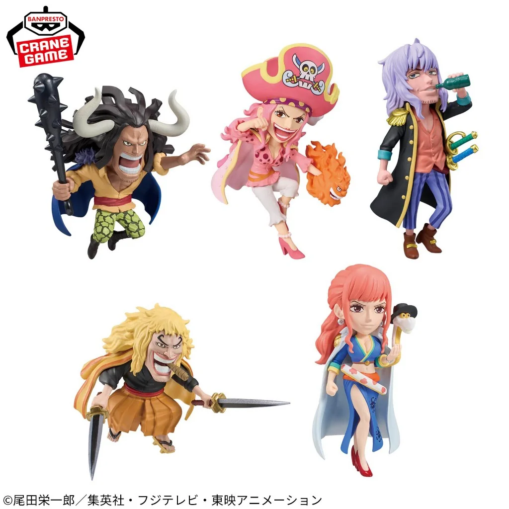 Banpresto (ครบ Set 5 กล่อง) WCF One Piece World Collectable Figure - God Valley Incident 2 4573102713858 (Figure)