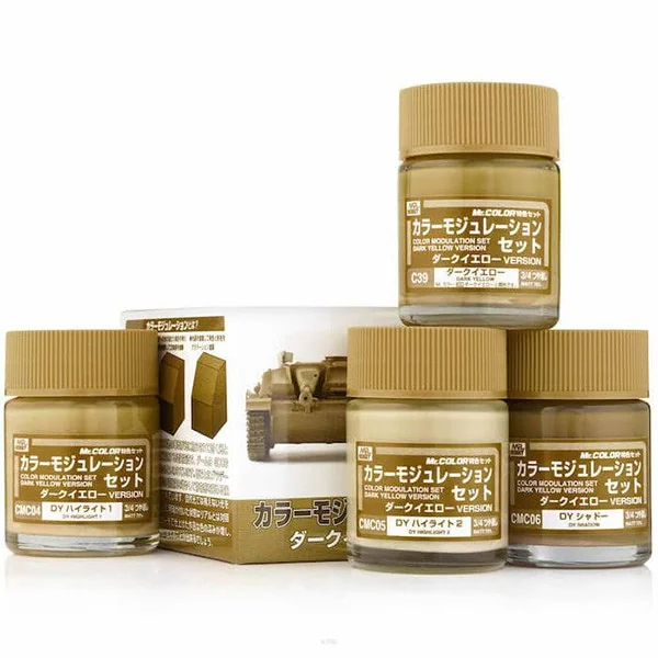 Mr.Hobby Mr.Color CS582 Modulation Set Dark Yellow Version 4973028111293 (สี) Mr.Hobby Mr.Color CS582 Modulation Set Dark Yellow Version 4973028111293 (สี)