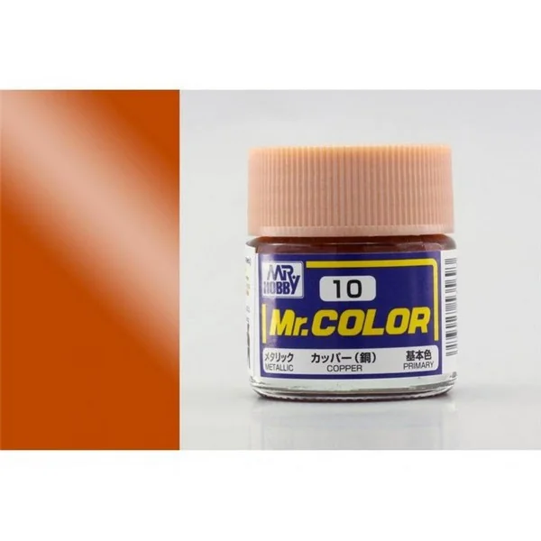 Mr.Hobby Mr.Color C10 Copper (10ml) 4973028535693 (สี) Mr.Hobby Mr.Color C10 Copper (10ml) 4973028535693 (สี)