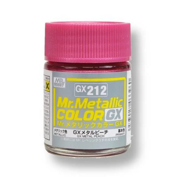 Mr.Hobby Mr.Metallic Color GX212 Peach 4973028033960 (สี) Mr.Hobby Mr.Metallic Color GX212 Peach 4973028033960 (สี)