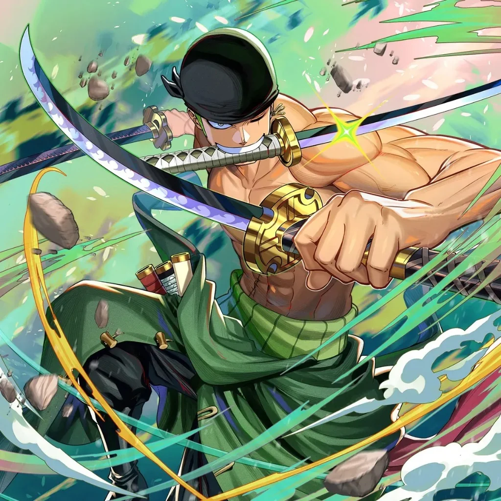 Bandai One Piece Card Game Starter Deck ST-32 Green Roronoa Zoro 4582770012118 (การ์ดวันพีช)
