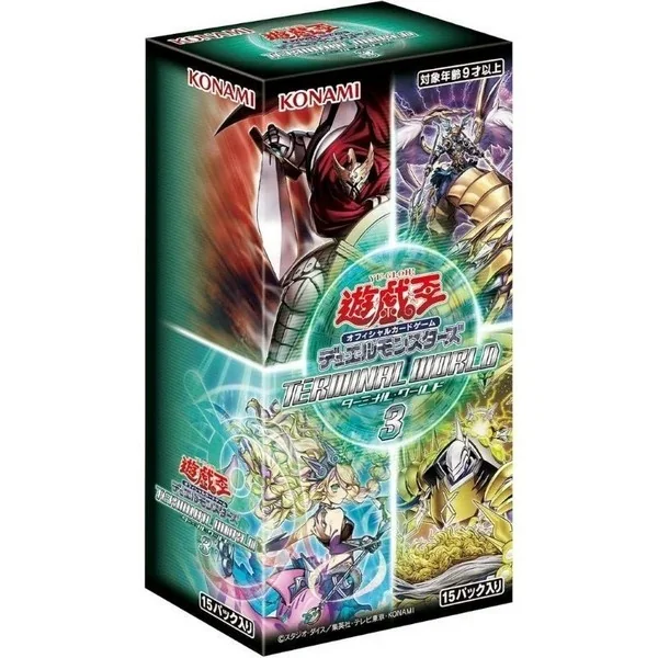 Konami Yu-Gi-Oh! Duel Monsters Terminal World 3 (TW03-JP) แบบกล่อง (15 ซอง) 4988602179187 (การ์ดยูกิ) Konami Yu-Gi-Oh! Duel Monsters Terminal World 3 (TW03-JP) แบบกล่อง (15 ซอง) 4988602179187 (การ์ดยูกิ)