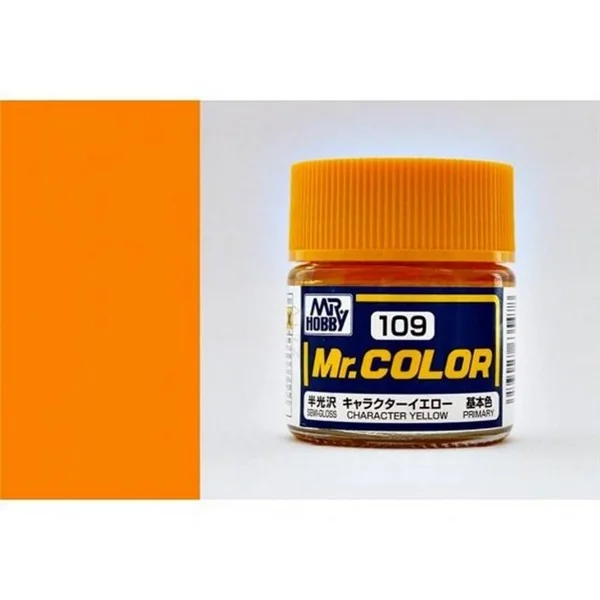 Mr.Hobby Mr.Color C109 Character Yellow Semi-Gloss (10ml) 4973028635478 (สี)