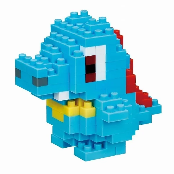 Kawada nanoblock Pokemon NBPM_031 Waninoko (Totodile) 4972825207239 (นาโนบล็อค) Kawada nanoblock Pokemon NBPM_031 Waninoko (Totodile) 4972825207239 (นาโนบล็อค)