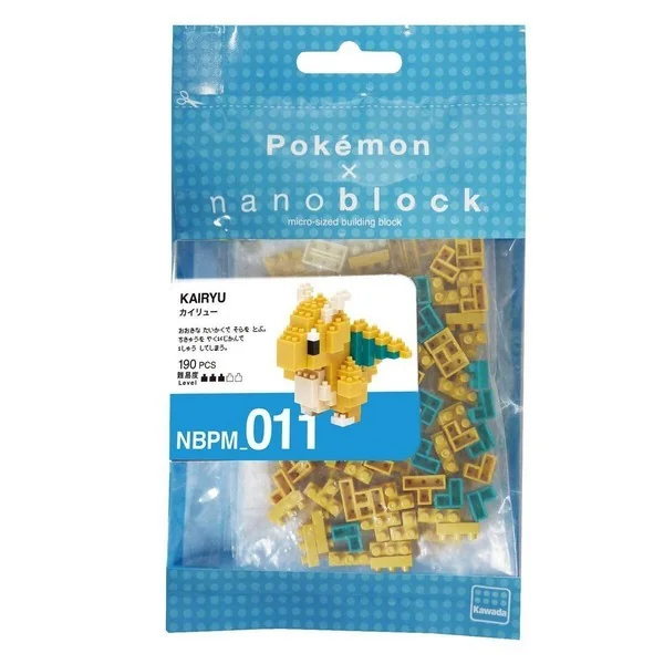 Kawada nanoblock Pokemon NBPM_011 Kairyu (Dragonite) 4972825149539 (นาโนบล็อค)