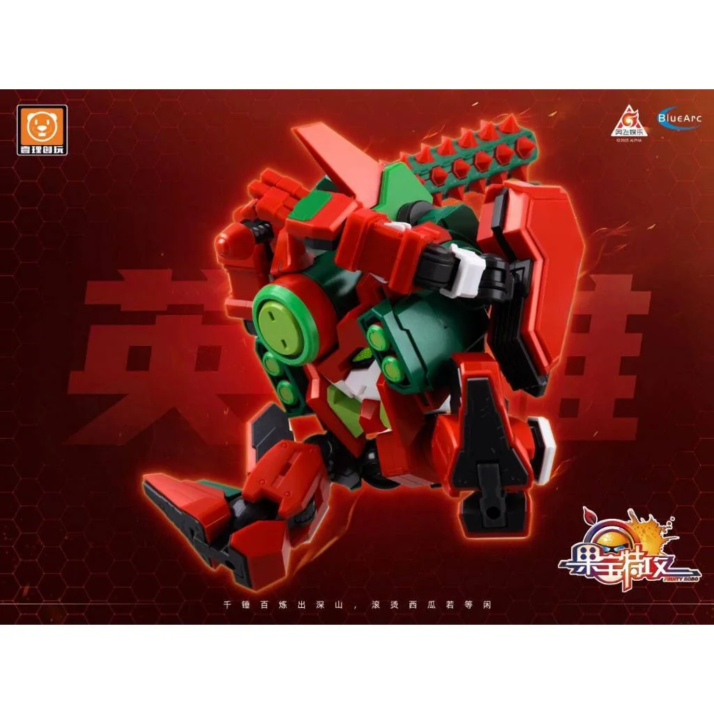 Yi Li Chuang Wan Fruity Robo FR-M02 Melon Guardian 6977327200106 (Plastic Model) Yi Li Chuang Wan Fruity Robo FR-M02 Melon Guardian 6977327200106 (Plastic Model)
