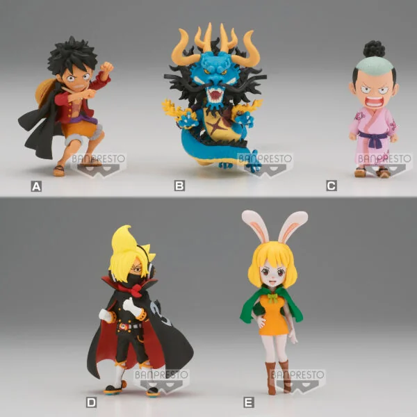 Banpresto (ครบ Set 5 กล่อง) WCF One Piece World Collectable Figure - Wanokuni Onigashima 3 4983164195033 (Figure) Banpresto (ครบ Set 5 กล่อง) WCF One Piece World Collectable Figure - Wanokuni Onigashima 3 4983164195033 (Figure)