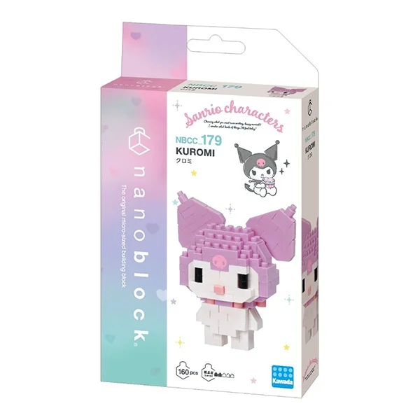 Kawada nanoblock Sanrio NBCC_179 Kuromi 4972825222775 (นาโนบล็อค) Kawada nanoblock Sanrio NBCC_179 Kuromi 4972825222775 (นาโนบล็อค)