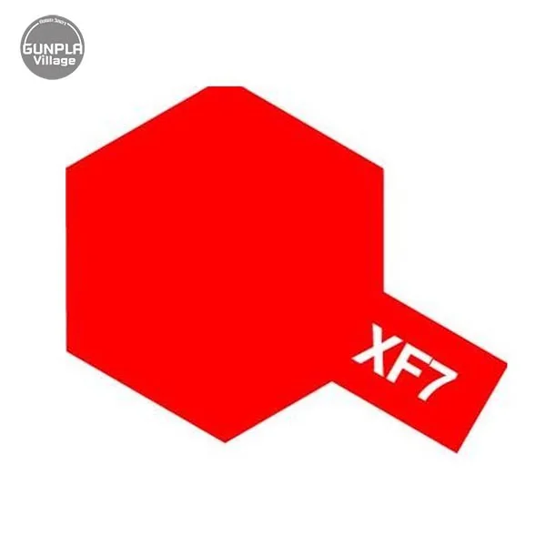 Tamiya Enamel Color 80307 XF-7 Flat Red (Flat) 45135385 (สี)