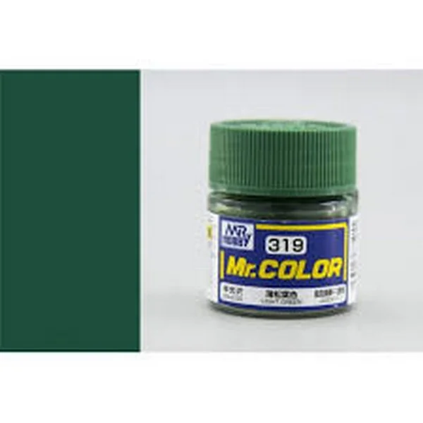 Mr.Hobby Mr.Color C319 Light Green Semi-Gloss (10ml) 4973028735055 (สี) Mr.Hobby Mr.Color C319 Light Green Semi-Gloss (10ml) 4973028735055 (สี)