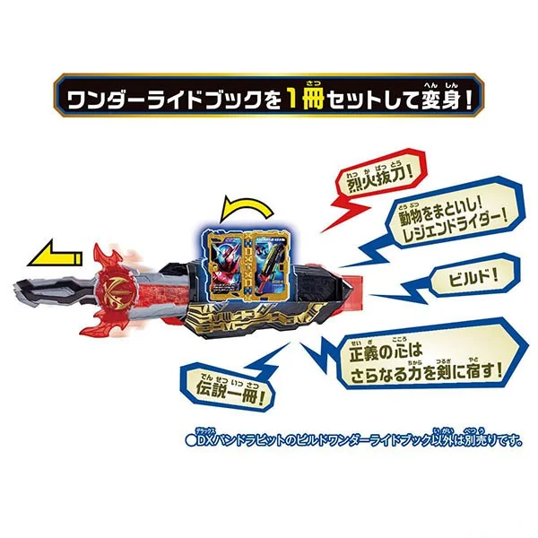 Bandai DX Pandorabbit no Build Wonder Ride Book 4549660532194 (Kamen Rider Belt) Bandai DX Pandorabbit no Build Wonder Ride Book 4549660532194 (Kamen Rider Belt)