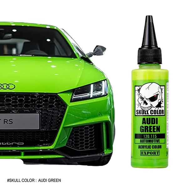 Skull Color 120.115 Audi Green 60 ml [Automotive] 8853100901157 (สี)