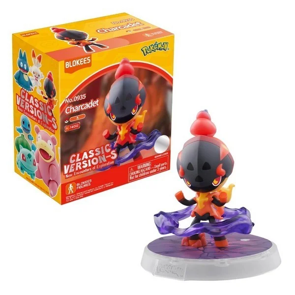 Blokees Pokemon 74012 Pokemon Classic Edition CV-S Charcadet 810181531022 (Figure) Blokees Pokemon 74012 Pokemon Classic Edition CV-S Charcadet 810181531022 (Figure)