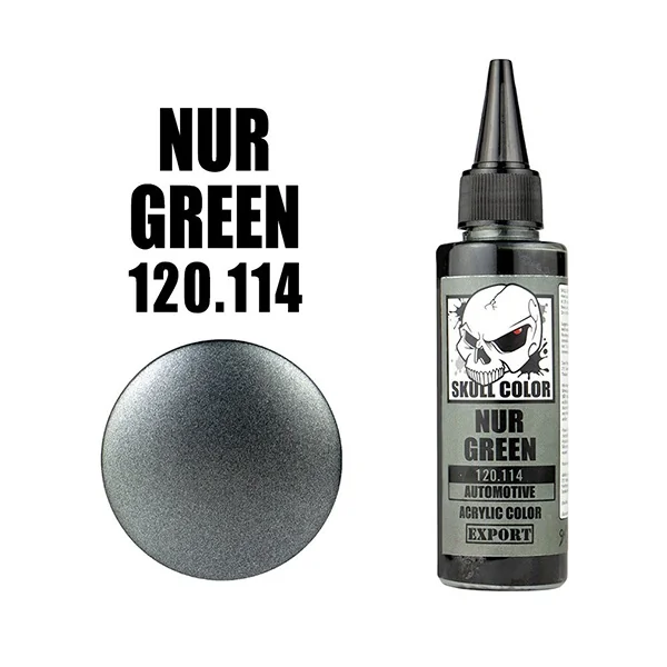Skull Color 120.114 Nur Green 60 ml [Automotive] 8853100901140 (สี)
