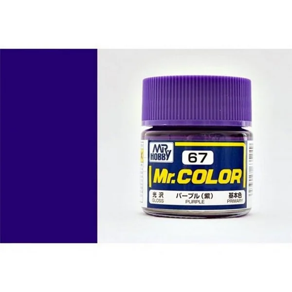 Mr.Hobby Mr.Color C67 Purple Gloss (10ml) 4973028635249 4973028716641 (สี) Mr.Hobby Mr.Color C67 Purple Gloss (10ml) 4973028635249 4973028716641 (สี)