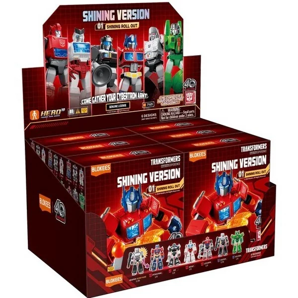 Blokees (สุ่ม 1 / จาก 7 แบบ) Transformers 71121 Shining Version 01 Shining Roll Out 6972984886342 (Figure)