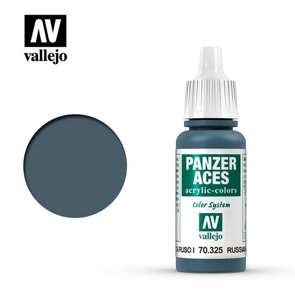 Vallejo Panzer Aces 70.325 Russian Tanker I 17 ml 8429551703253 (สี) Vallejo Panzer Aces 70.325 Russian Tanker I 17 ml 8429551703253 (สี)