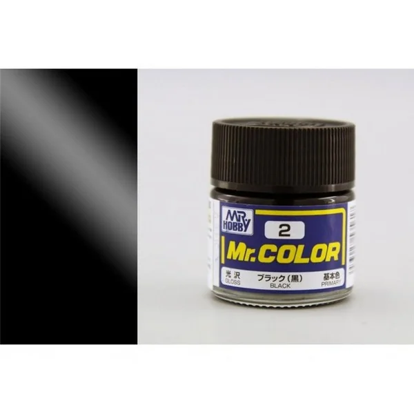 Mr.Hobby Mr.Color C2 Black (10ml) 4973028535617 (สี) Mr.Hobby Mr.Color C2 Black (10ml) 4973028535617 (สี)