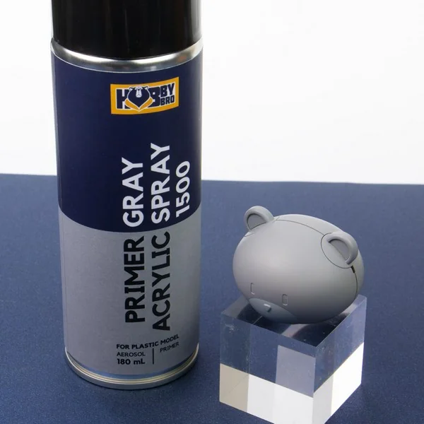 Hobby Bro HB-004 Primer Gray Acrylic Spray 1500 180 ml HB004PGAS1500 (สเปรย์) Hobby Bro HB-004 Primer Gray Acrylic Spray 1500 180 ml HB004PGAS1500 (สเปรย์)