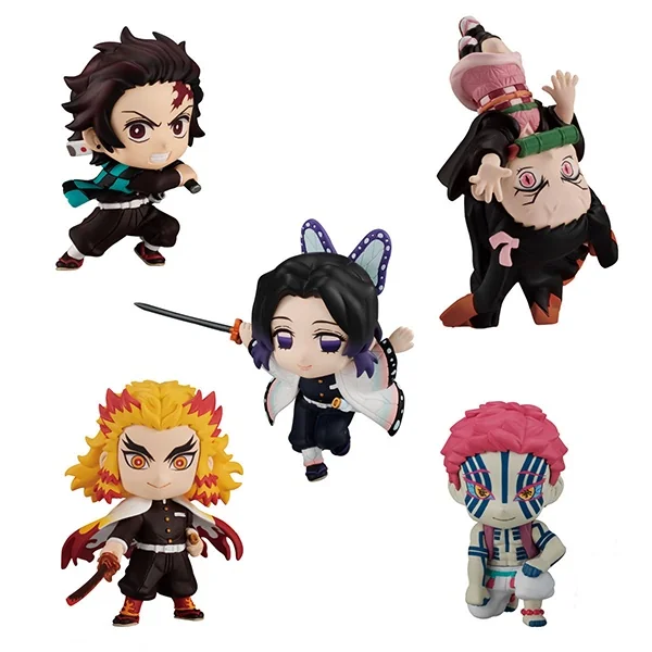 [ครบ Set 5 กล่อง] Bandai Demon Slayer : Kimetsu no Yaiba Adverge Motion 2 4549660542971 (Plastic Model)